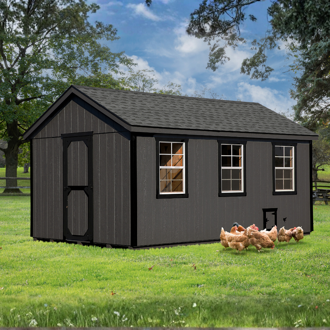 Bird-in-Hand 10×16 A-Frame Chicken Coop