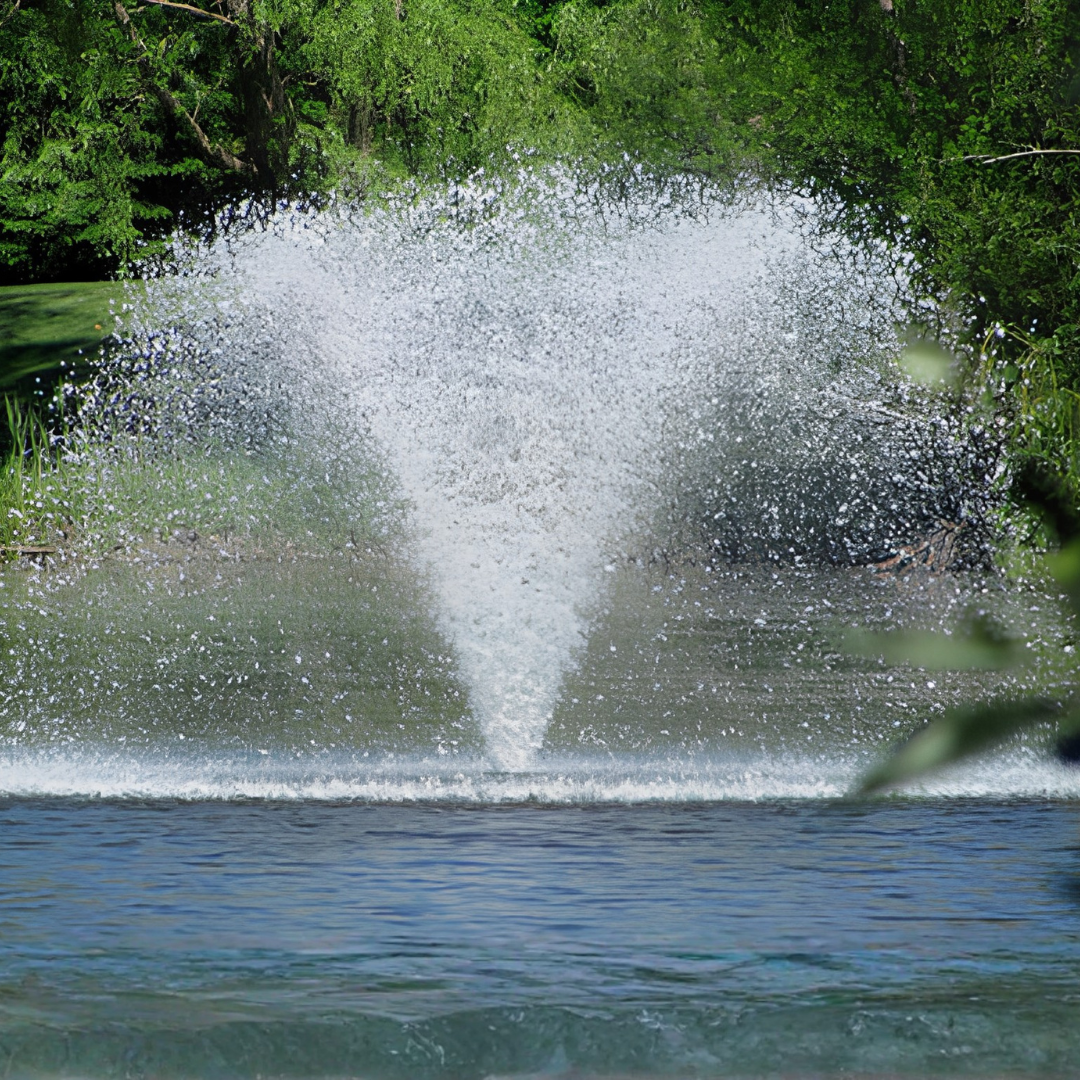 Scott Aerator North Star Fountain Aerator for Large, Commercial Ponds 2 hp 230 volts