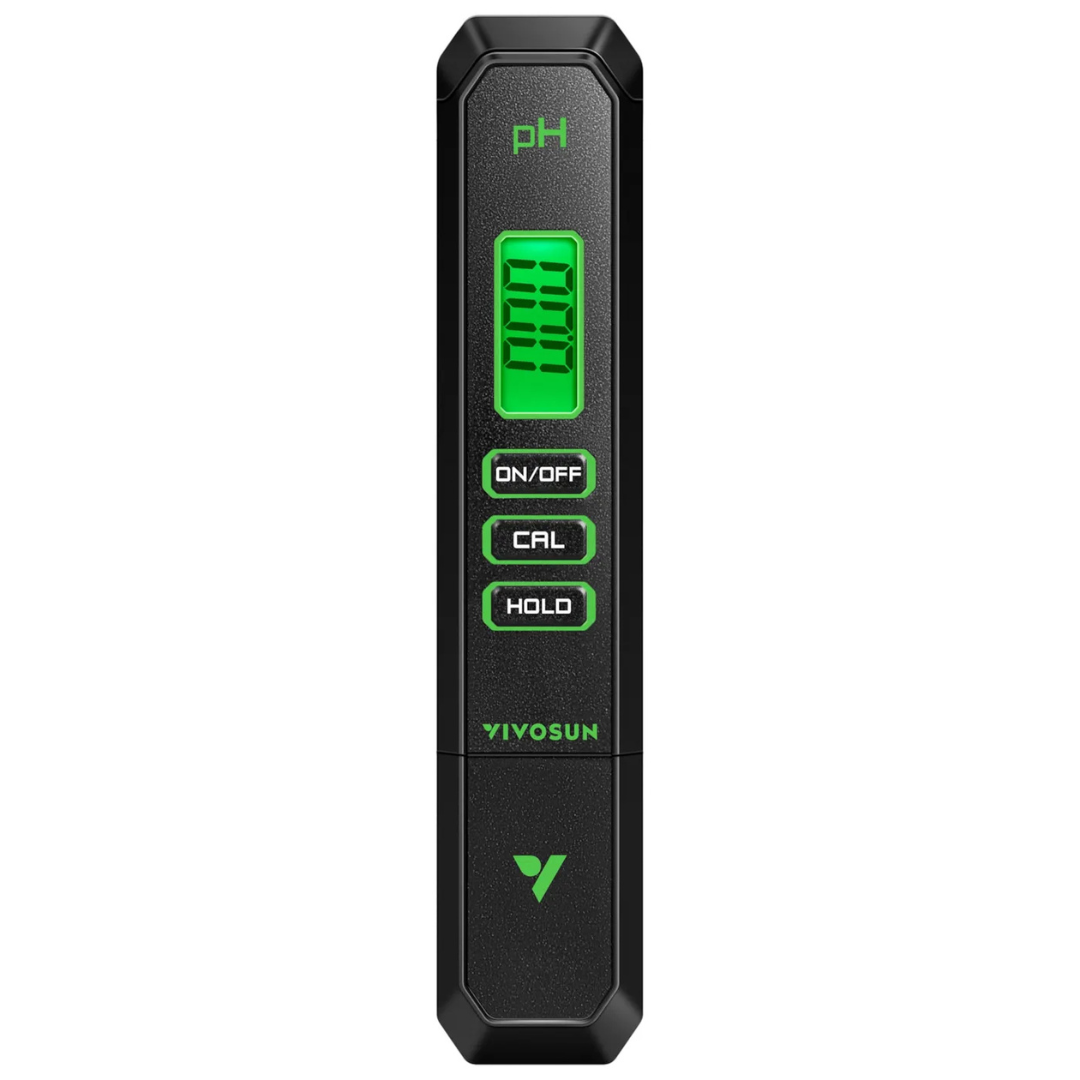 Vivosun High Accuracy pH Tester with 0-14 pH Measurement Range