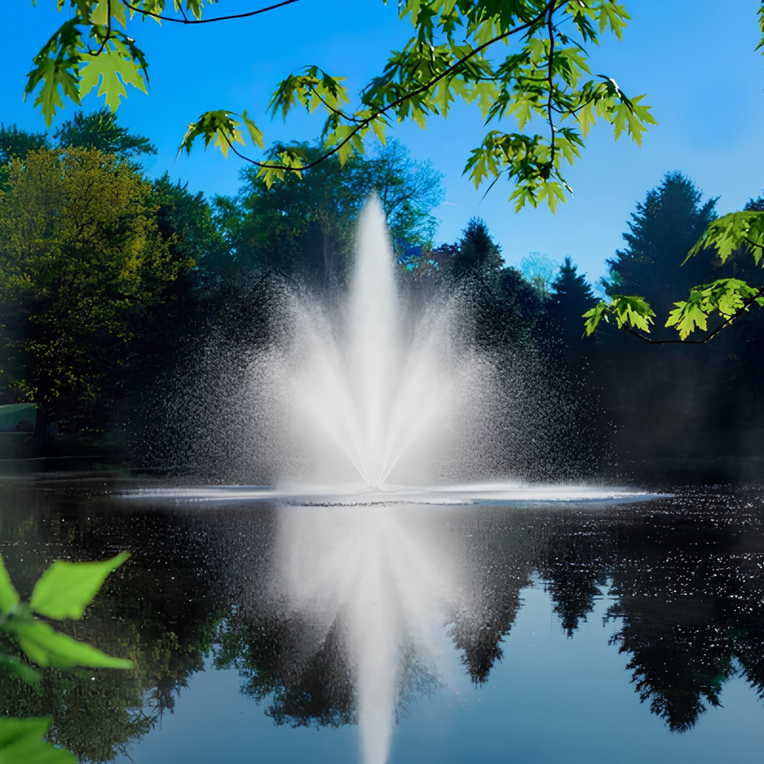 Scott Aerator Cambridge Fountain For Small, Residential Ponds ½ hp 230 volts