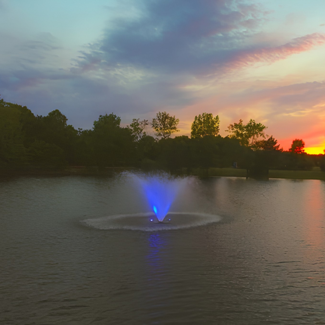 Scott Aerator North Star Fountain Aerator for Small, Residential Ponds ¾ hp 115 volts