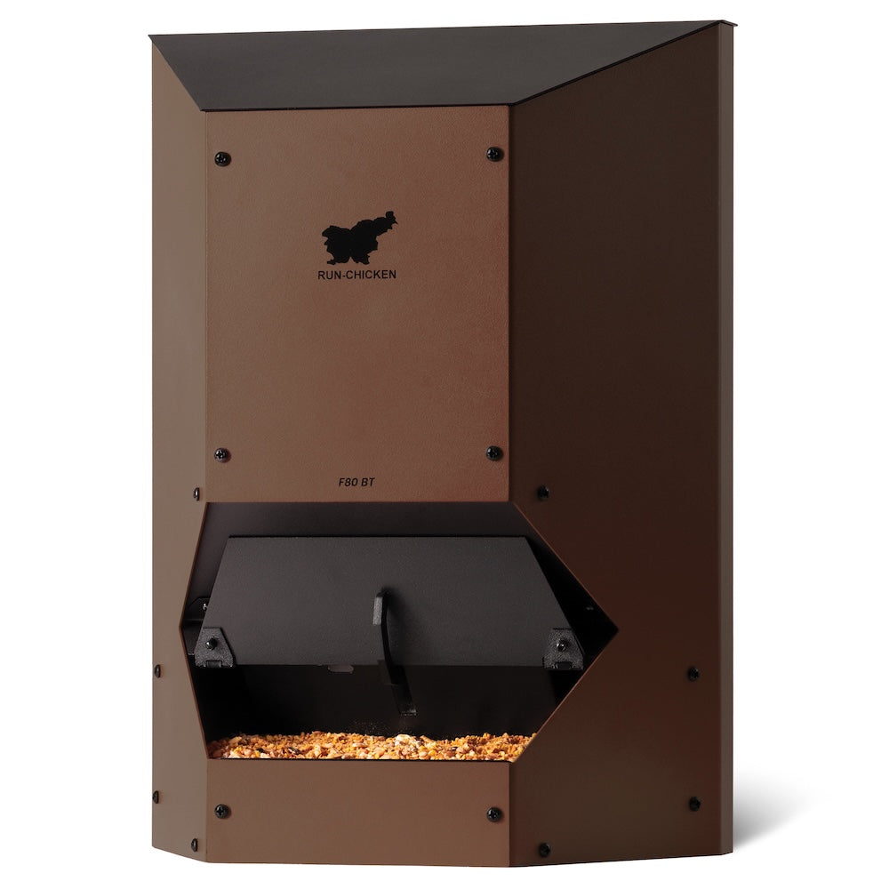 RUN-CHICKEN F-80 Feeder - Brown
