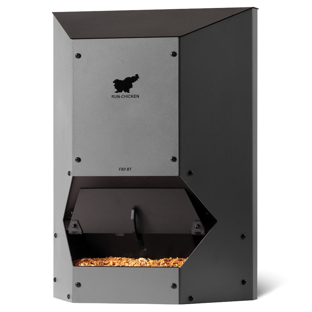 RUN-CHICKEN F-80 Feeder - Grey