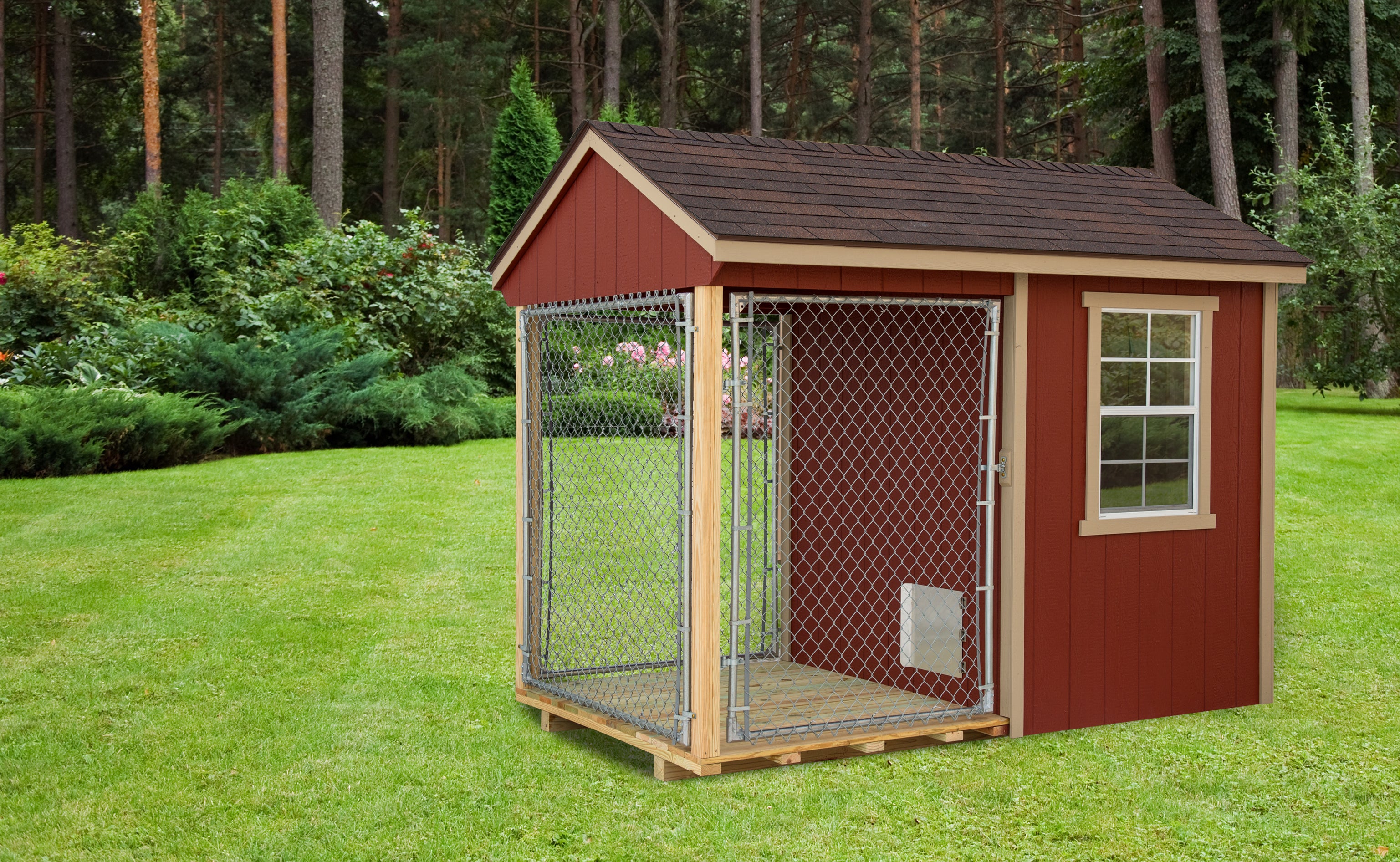 EZFIT Dog Kennel Kit 5' x 8'