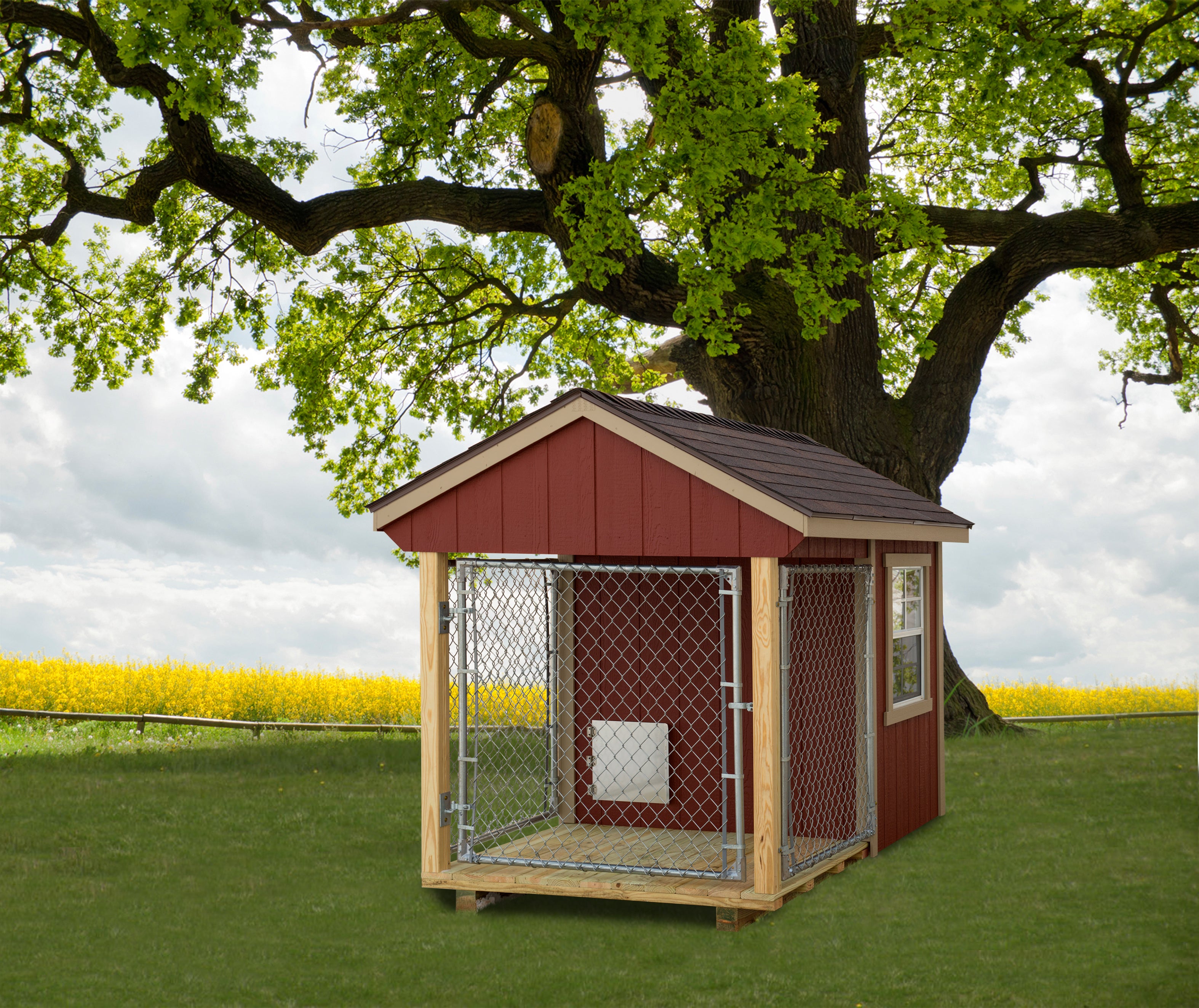 EZFIT Dog Kennel Kit 5' x 8'