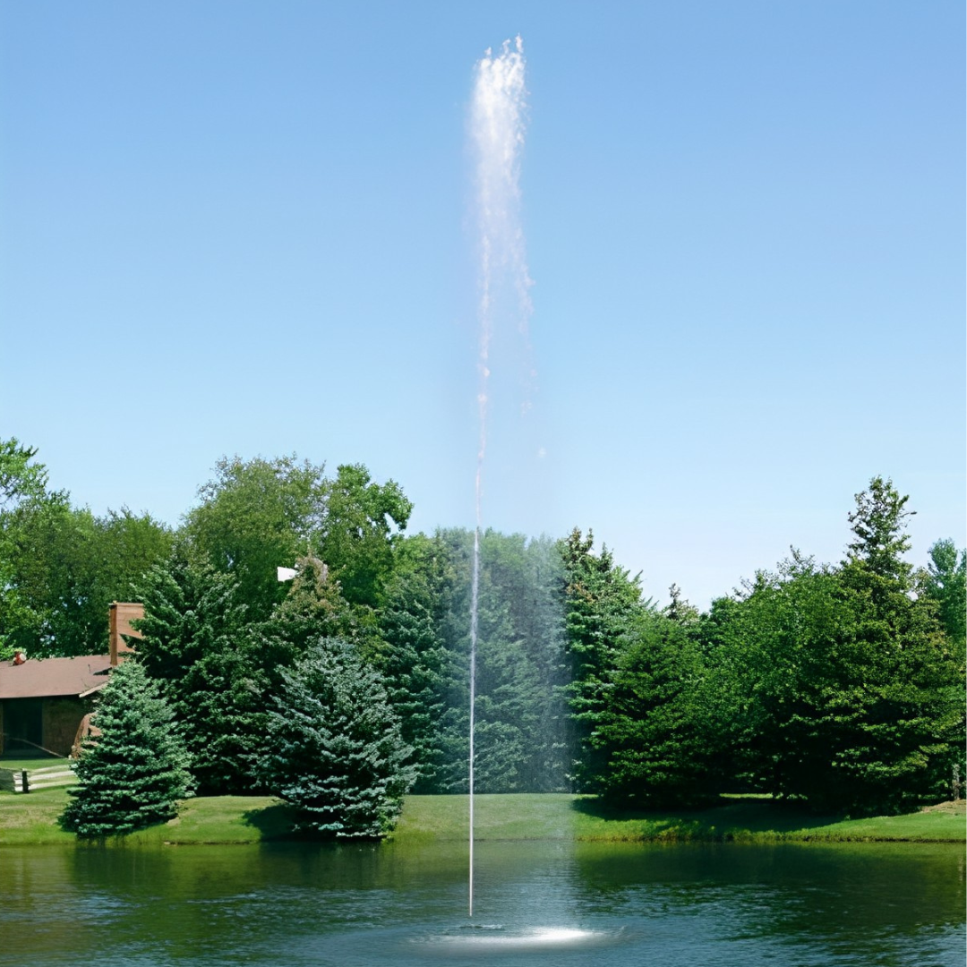 Scott Aerator Jet Stream Fountain For Medium, Residential Ponds 1 ½ hp 230 volts
