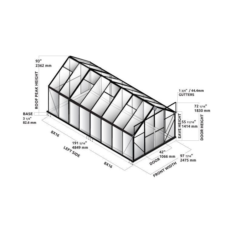 Grandio Ascent 8x16 #SKU ASCENT-816