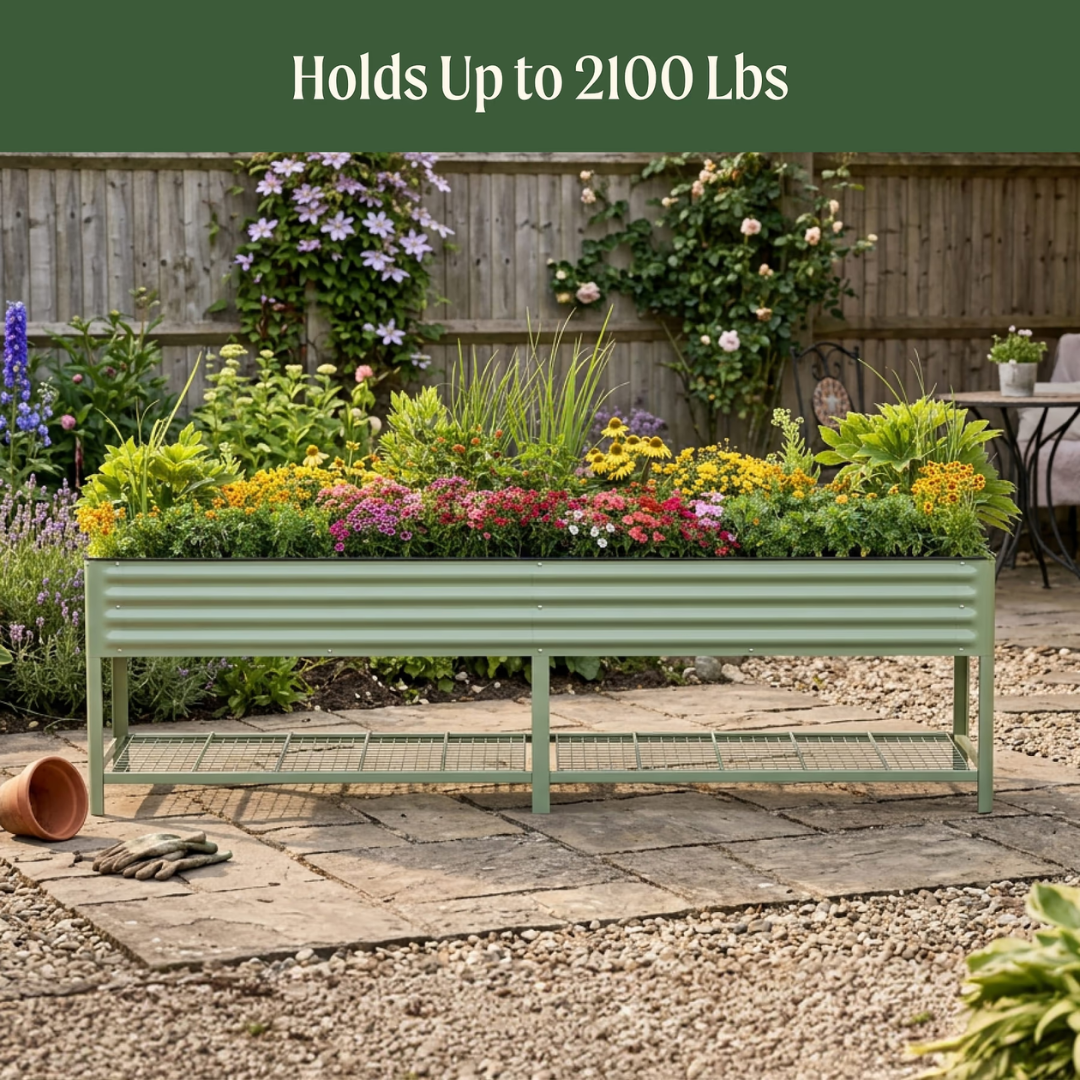 Vego Elevated Garden Bed - Jumbo Series 2.5' x 10'