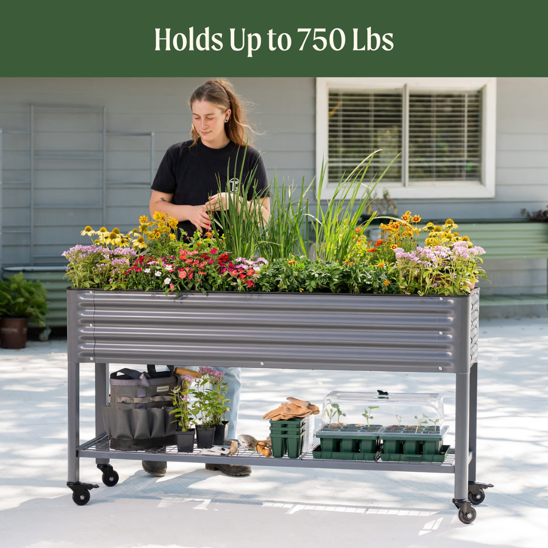 Vego Elevated Garden Bed - Slim Series 1.5' x 5.5'