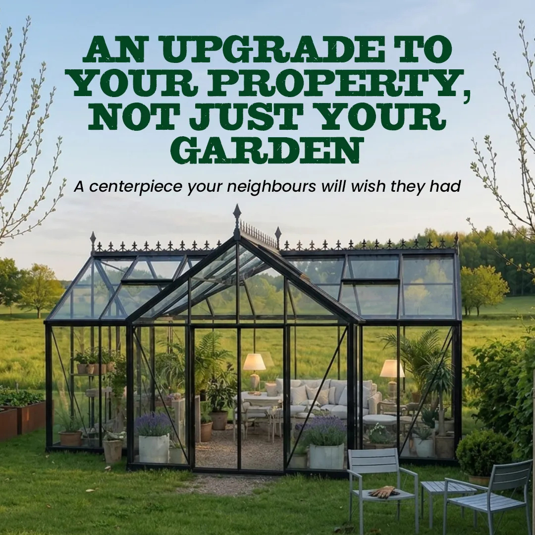YourGreenhouses Scandiglas T-Shape Orangerie
