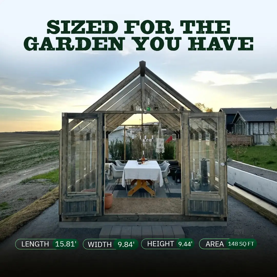 YourGreenhouses Inc Nordwood Classic Greenhouse
