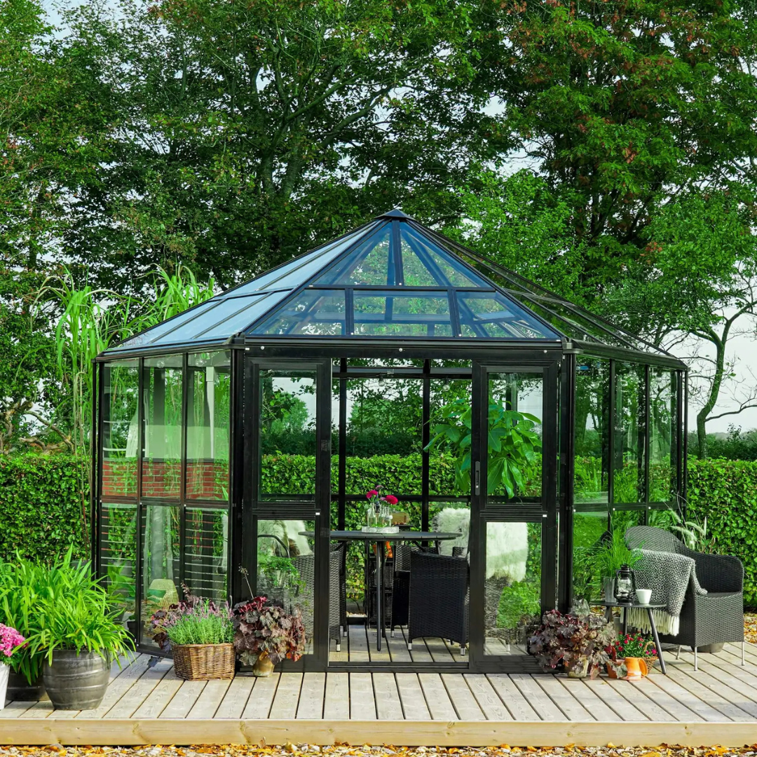 Vego Diamond Pavilion Greenhouse 13.15' x 11.5'