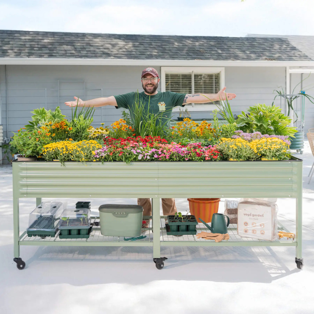 Vego Elevated Garden Bed - Jumbo Series 3' x 8'