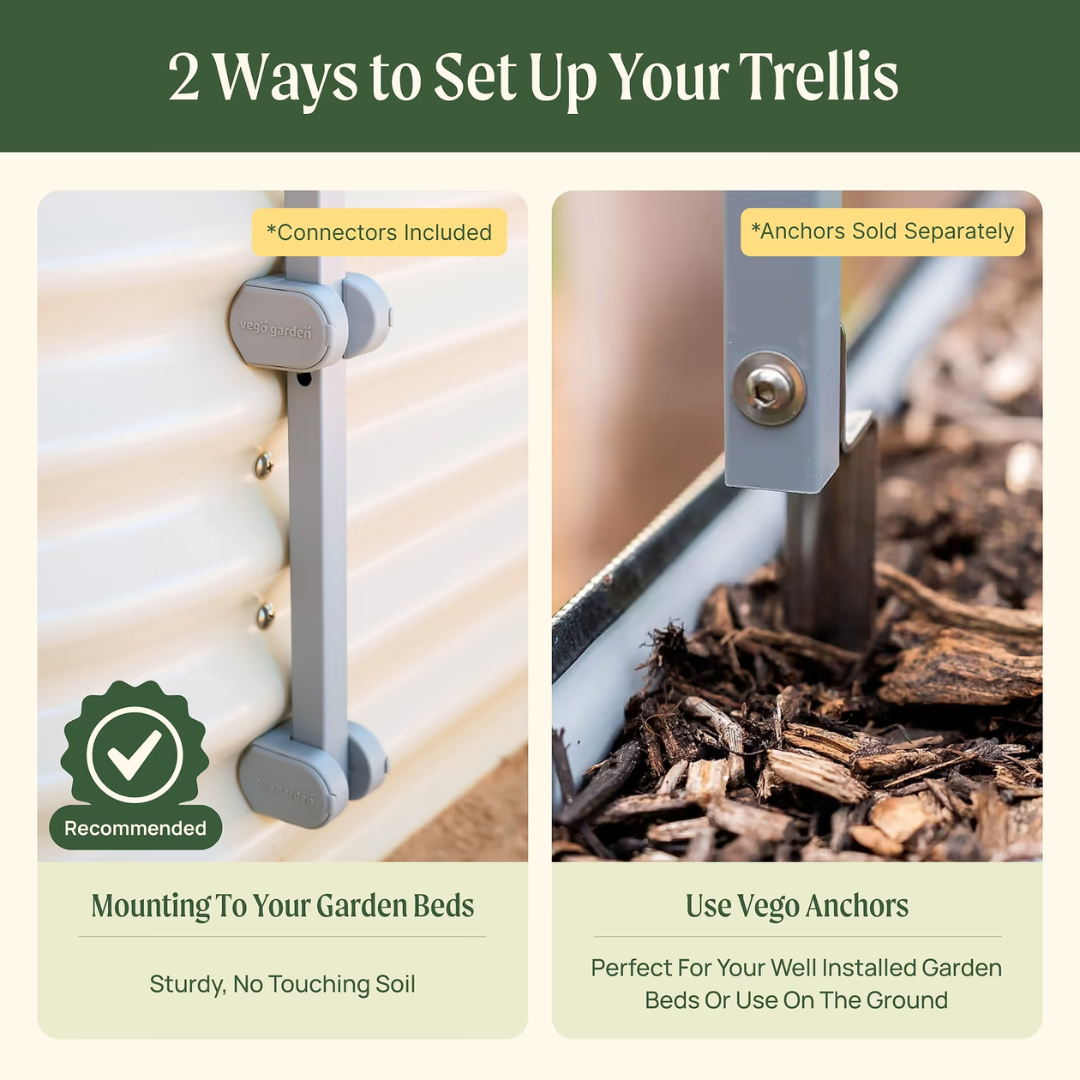 Vego Arched Trellis System