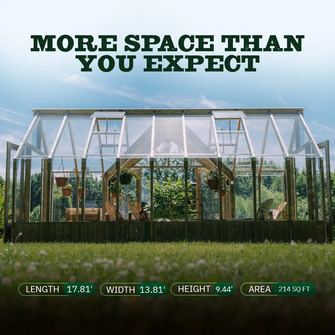 YourGreenhouses Nordwood Greenhouse