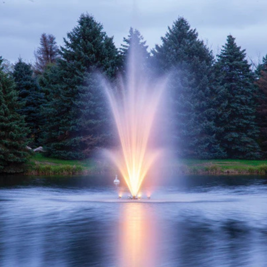 Scott Aerator Amherst Fountain For Large, Commercial Ponds