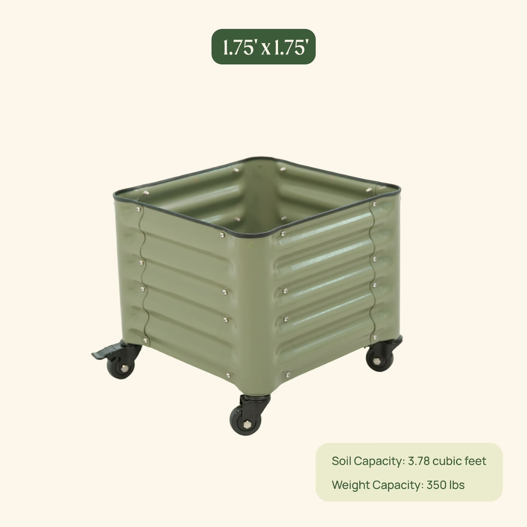 Vego Classic Rolling Cube Planter - 1.75' x 1.75'