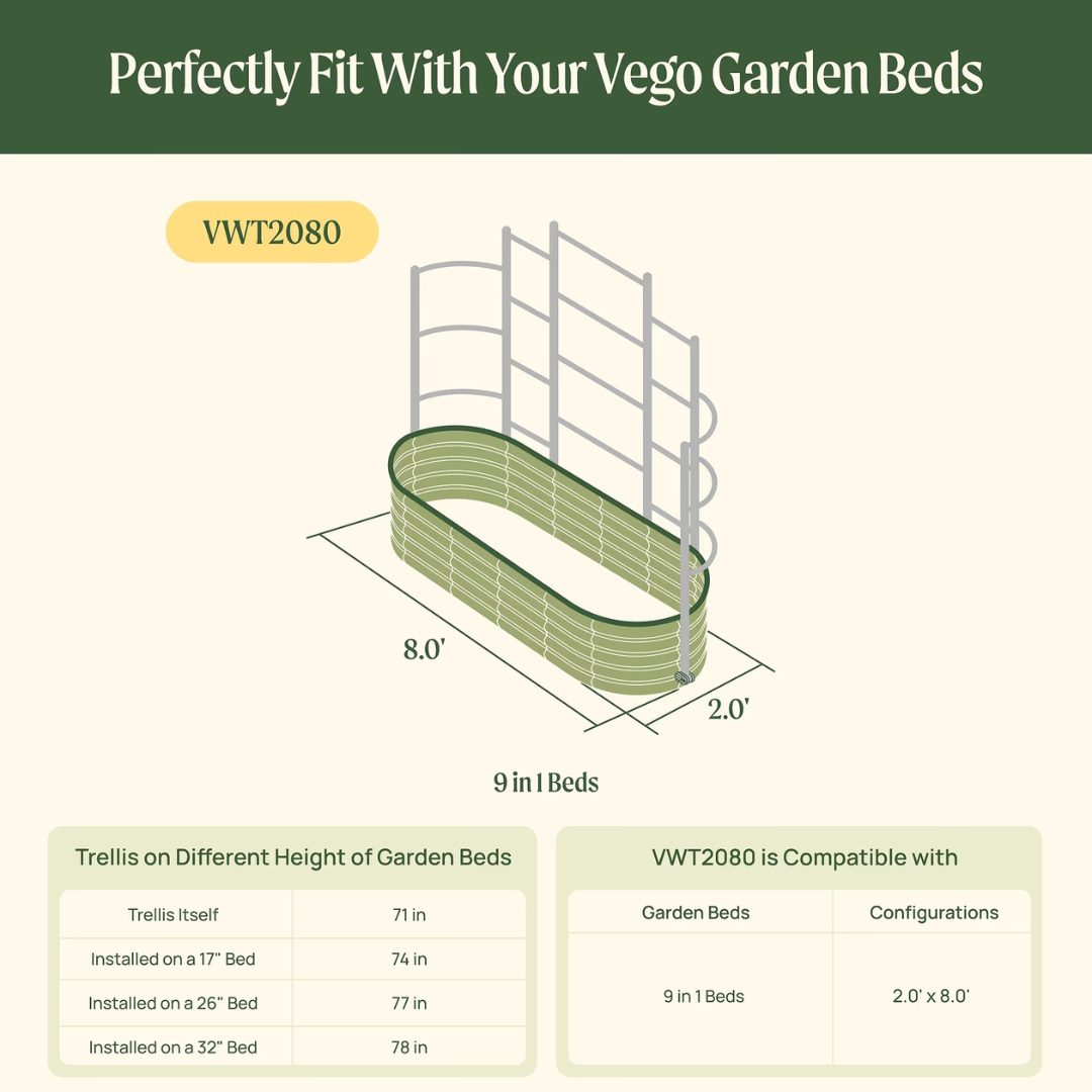 Vego Wall Trellis System