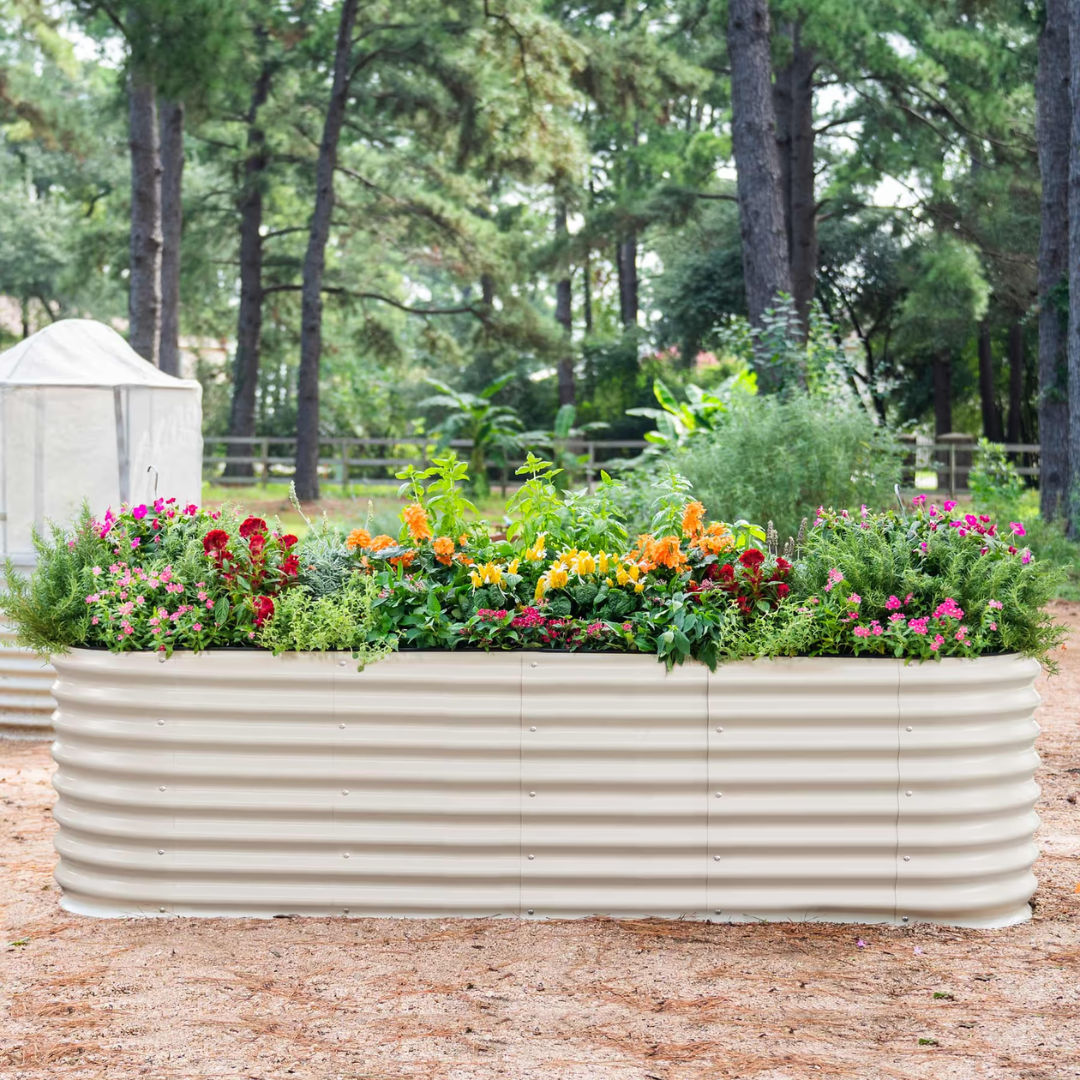 Vego 26" Tall 10 In 1 Jumbo Modular Metal Raised Garden Bed Kit