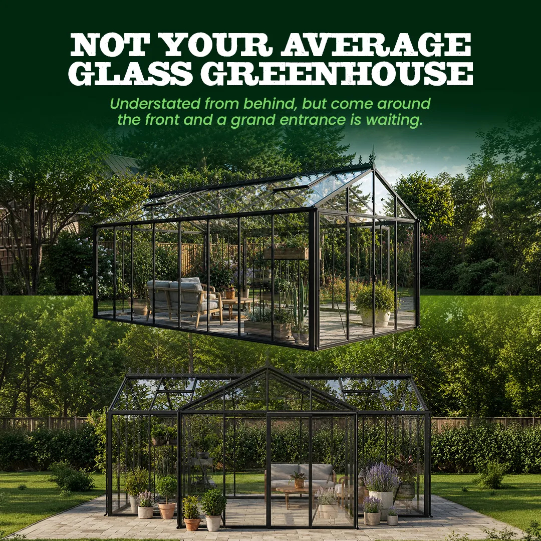 YourGreenhouses Scandiglas T-Shape Orangerie
