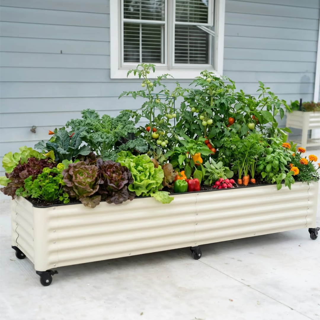 Vego Classic Rolling Garden Bed - 1.75' x 8'