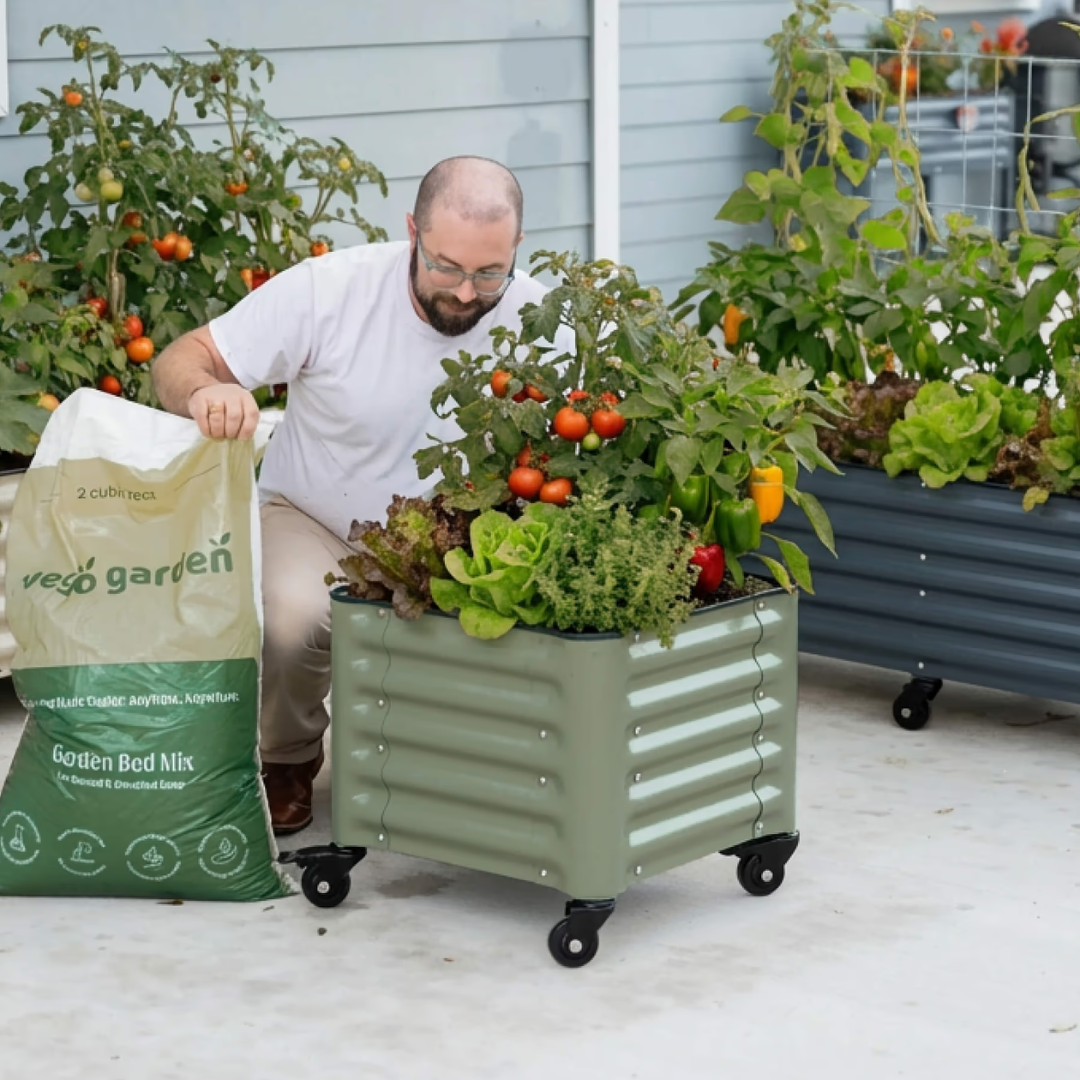 Vego Classic Rolling Cube Planter - 1.75' x 1.75'