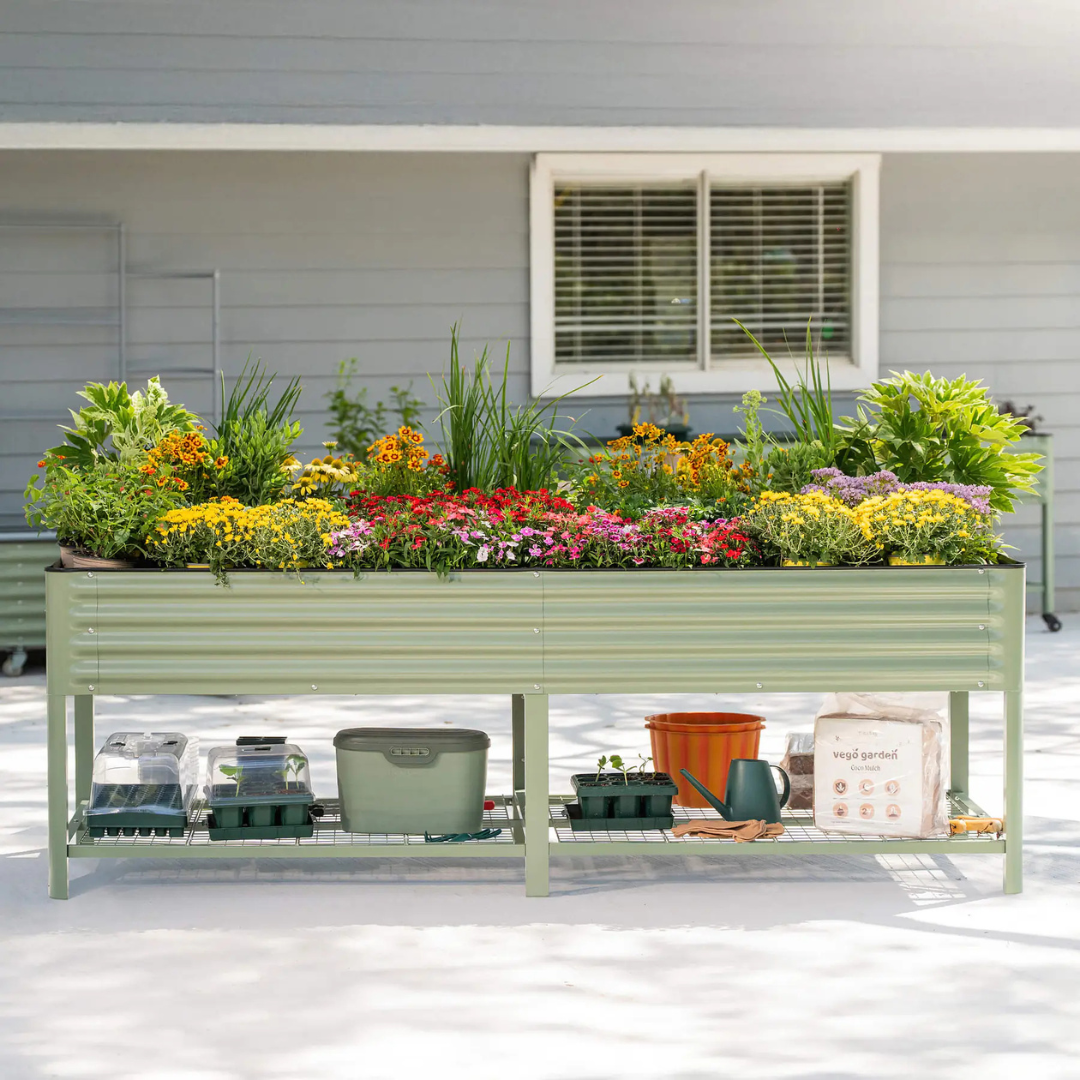 Vego Elevated Garden Bed - Jumbo Series 3' x 8'