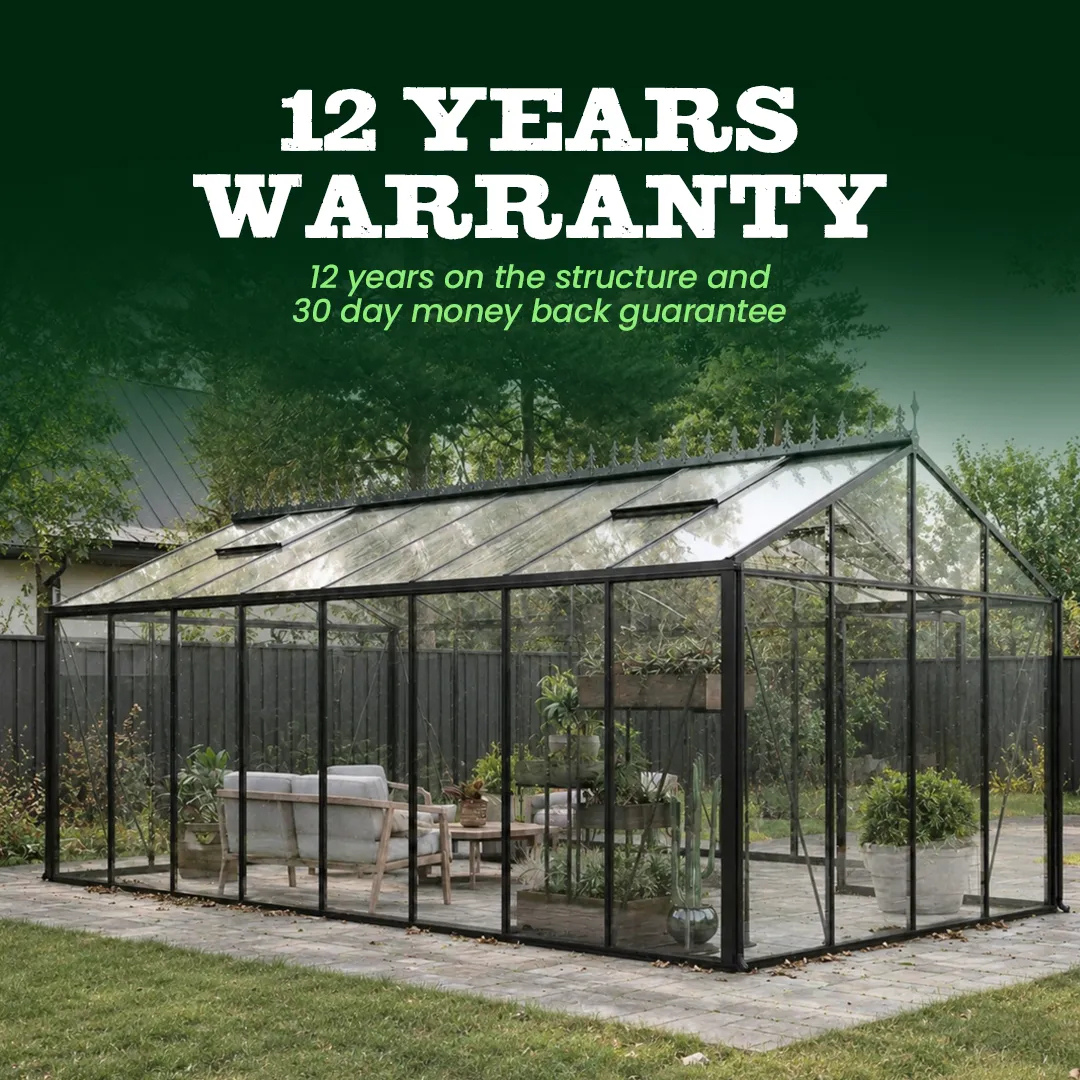 YourGreenhouses Scandiglas T-Shape Orangerie