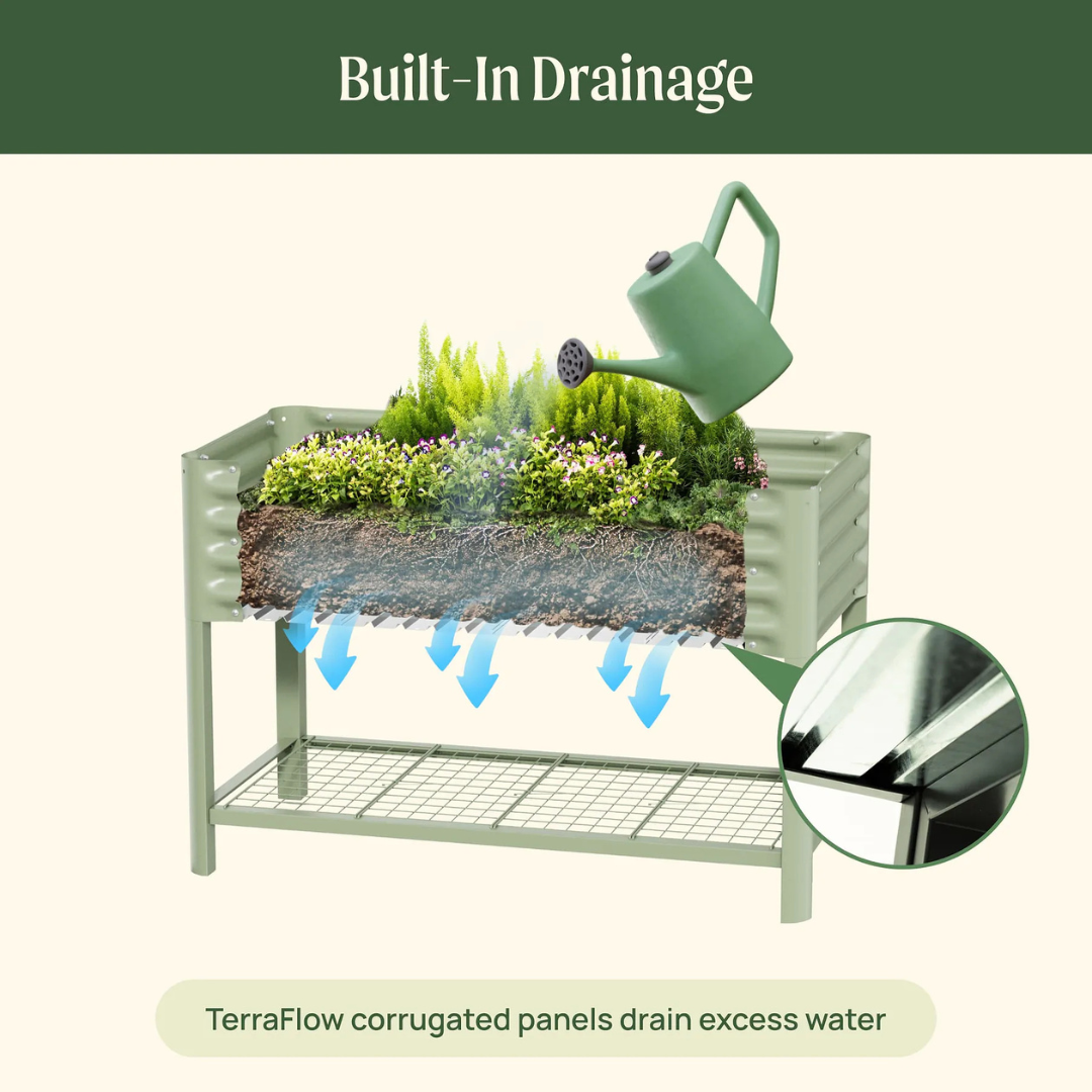 Vego Elevated Garden Bed - 2' x 6'