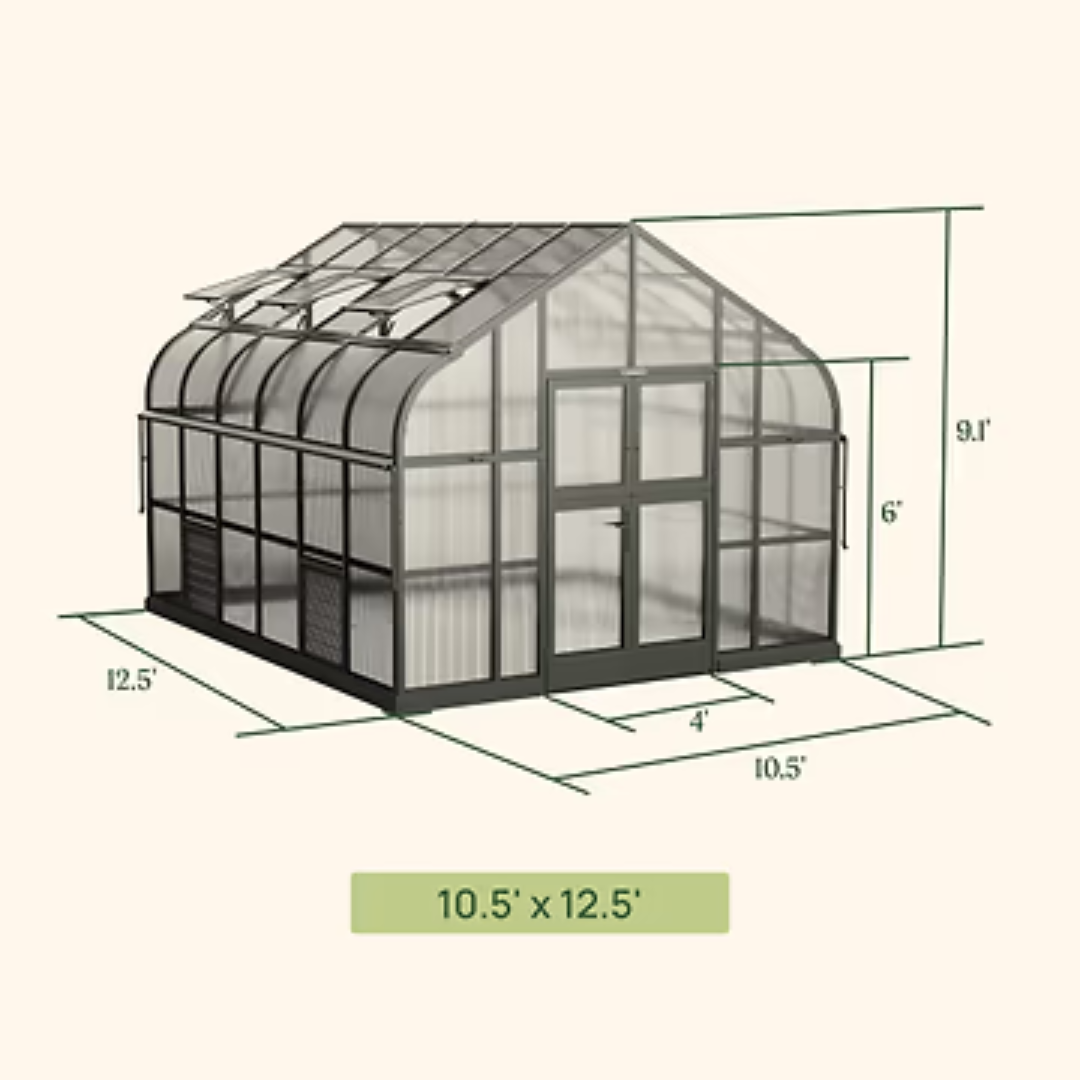 Vego Pacific Greenhouse - 10.5ft Wide
