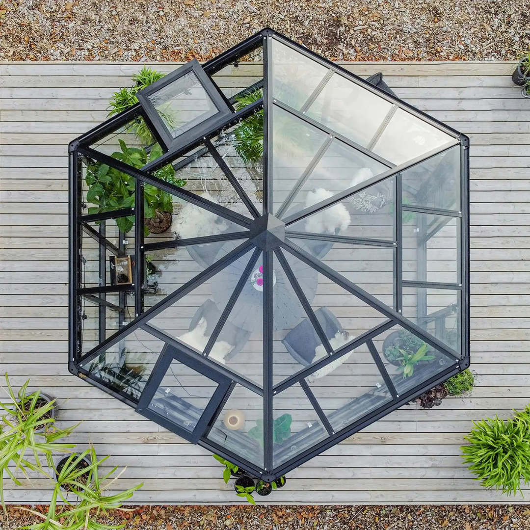 Vego Diamond Pavilion Greenhouse 13.15' x 11.5'