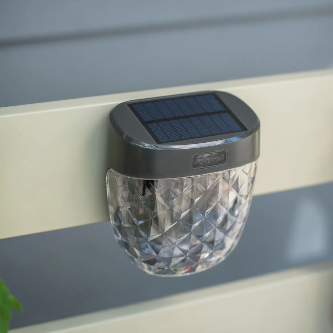 Vego Diamond Garden Solar Light - Flat Mount
