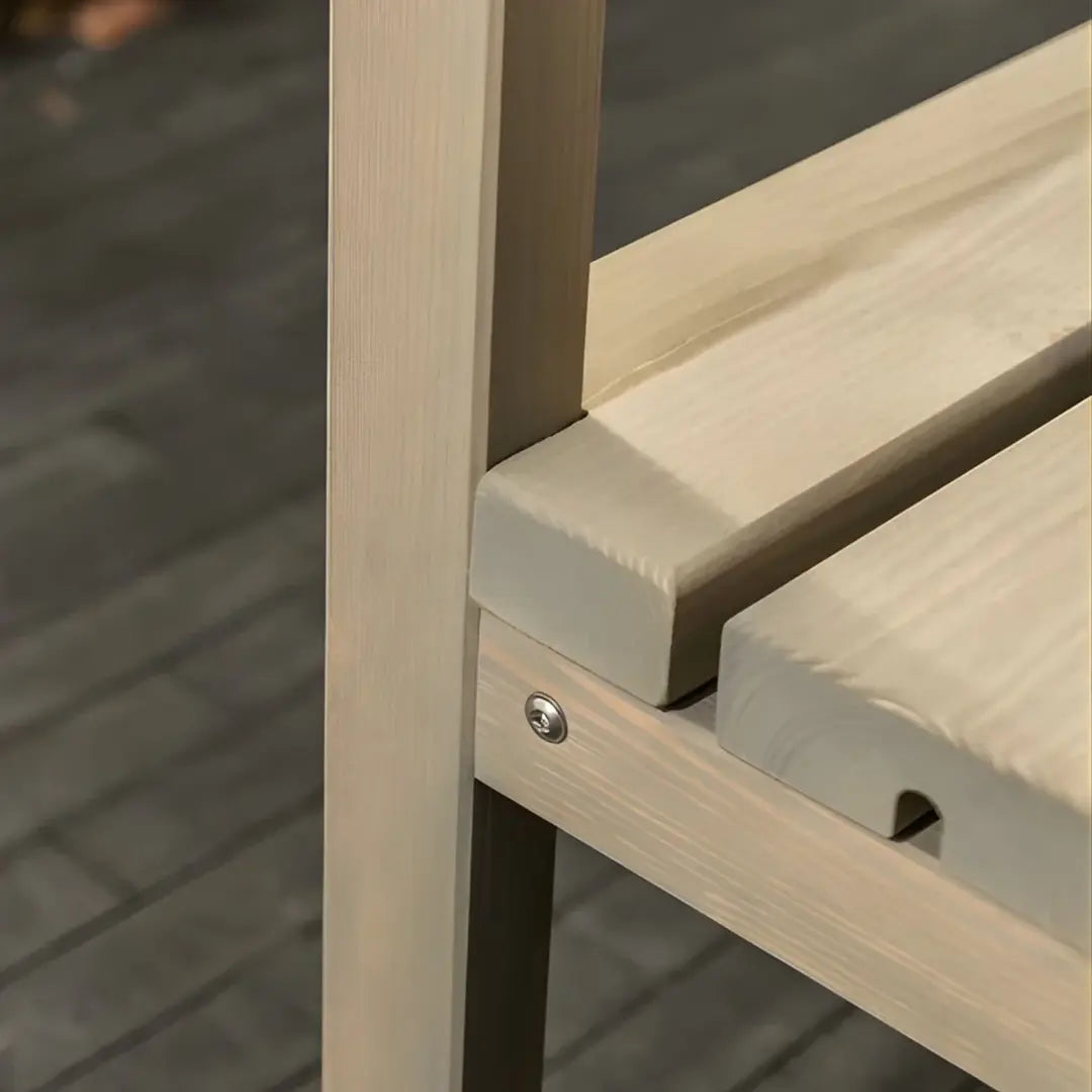 YourGreenHouses Amata Nordwood Three seat Garden Bench