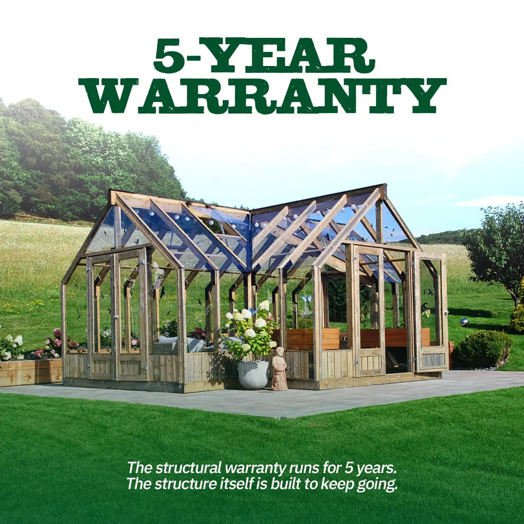 YourGreenhouses Nordwood Greenhouse