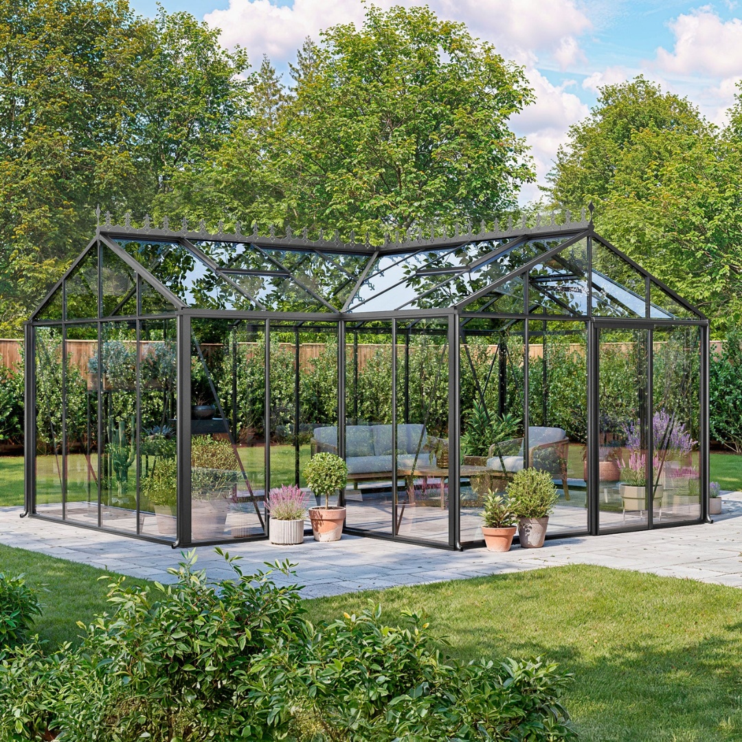 YourGreenhouses Scandiglas T-Shape Orangerie