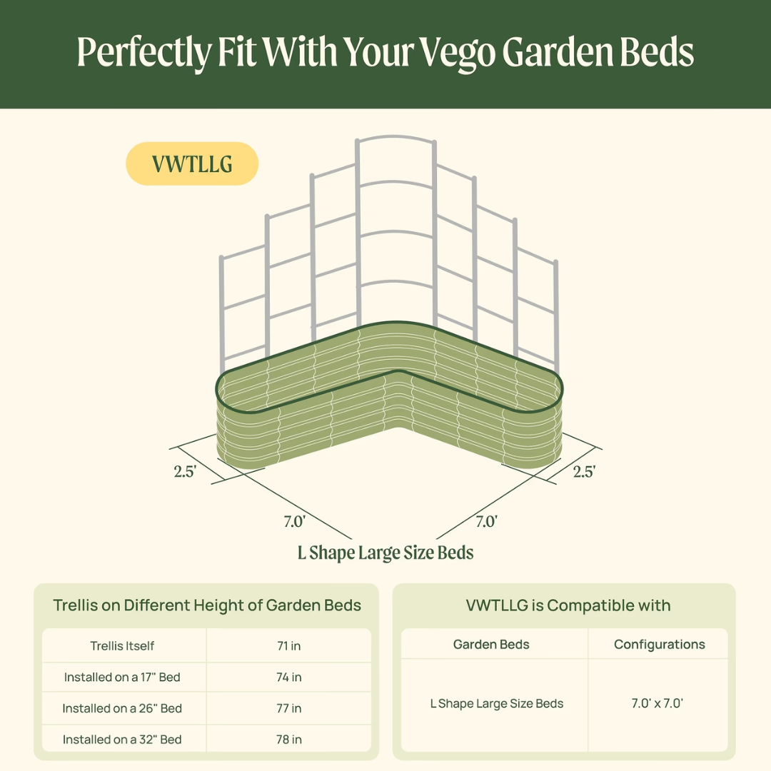Vego Wall Trellis System