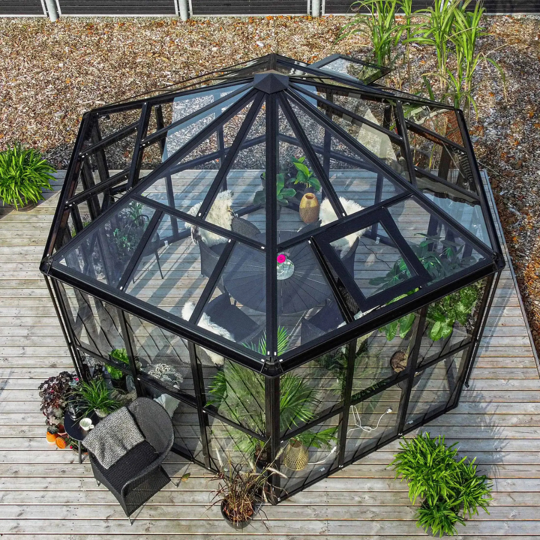Vego Diamond Pavilion Greenhouse 13.15' x 11.5'