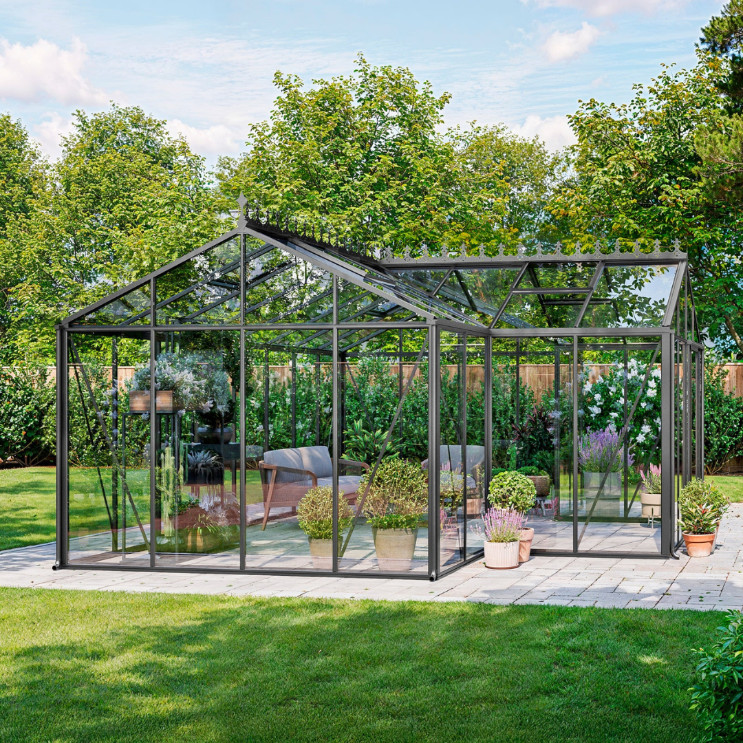 YourGreenhouses Scandiglas T-Shape Orangerie