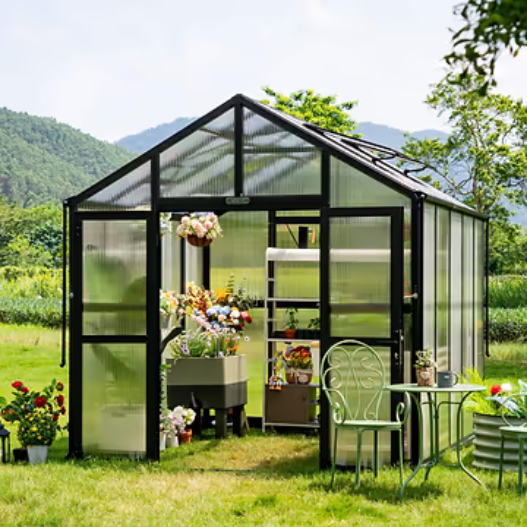 Vego Victorian Greenhouse - 8.5ft Wide
