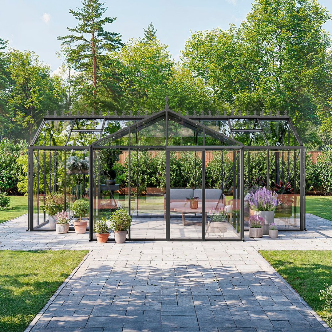 YourGreenhouses Scandiglas T-Shape Orangerie