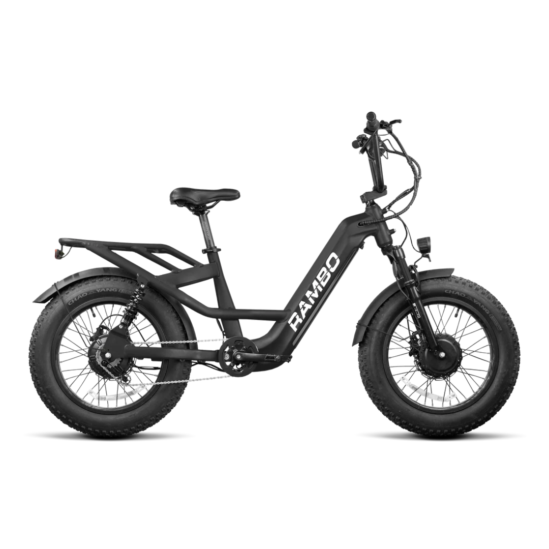 Rambo Bikes Revolt AWD Step Thru Bike – 15Ah