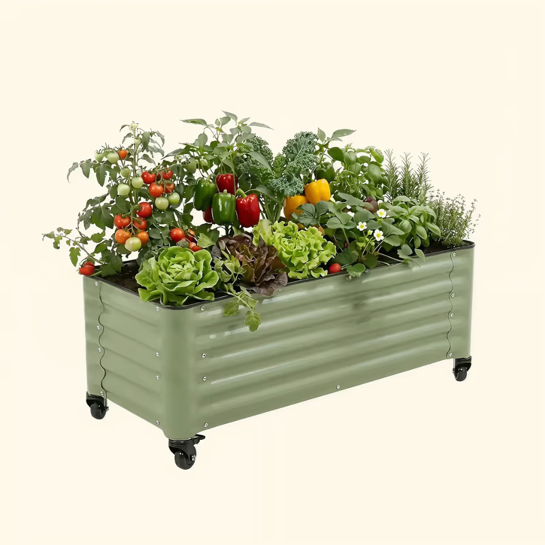 Vego Classic Rolling Garden Bed - 1.75' x 4'
