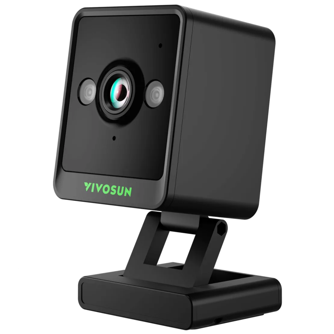 Vivosun GrowCam C4, 2K QHD WiFi Smart Camera for Grow Tent & VGrow Smart Grow Box, Timelapse, Night Vision, SD Card Storage, 2-Way Audio, App Control