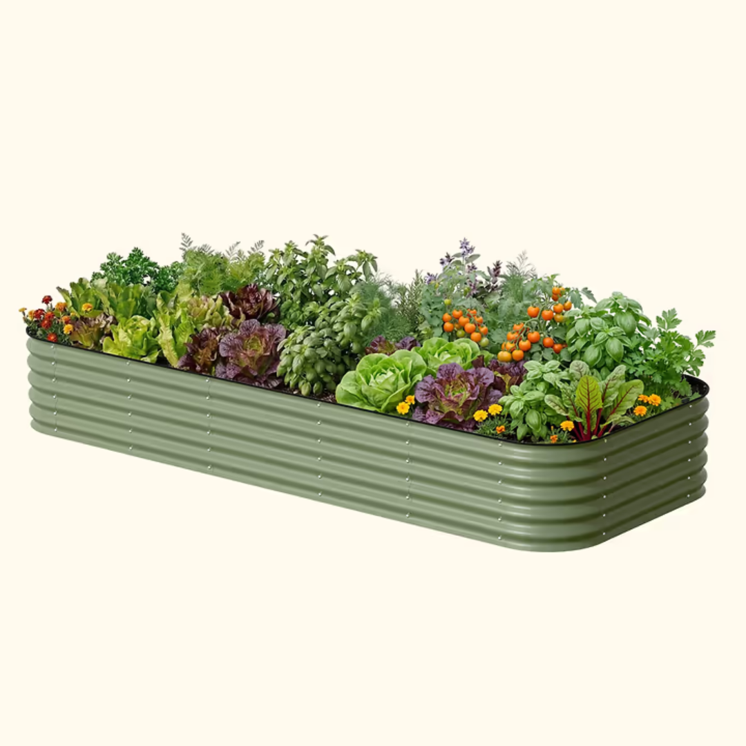 Vego 17" Tall X In 1 Giant Modular Metal Raised Garden Bed Kit