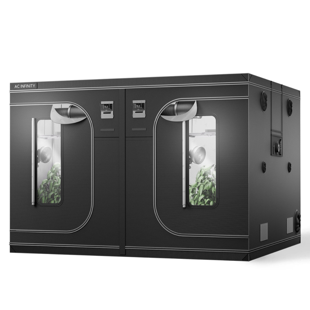 AC Infinity CLOUDLAB 811, Advance Grow Tent 10x10, Thickest Poles and Canvas 120" x 120" x 80"