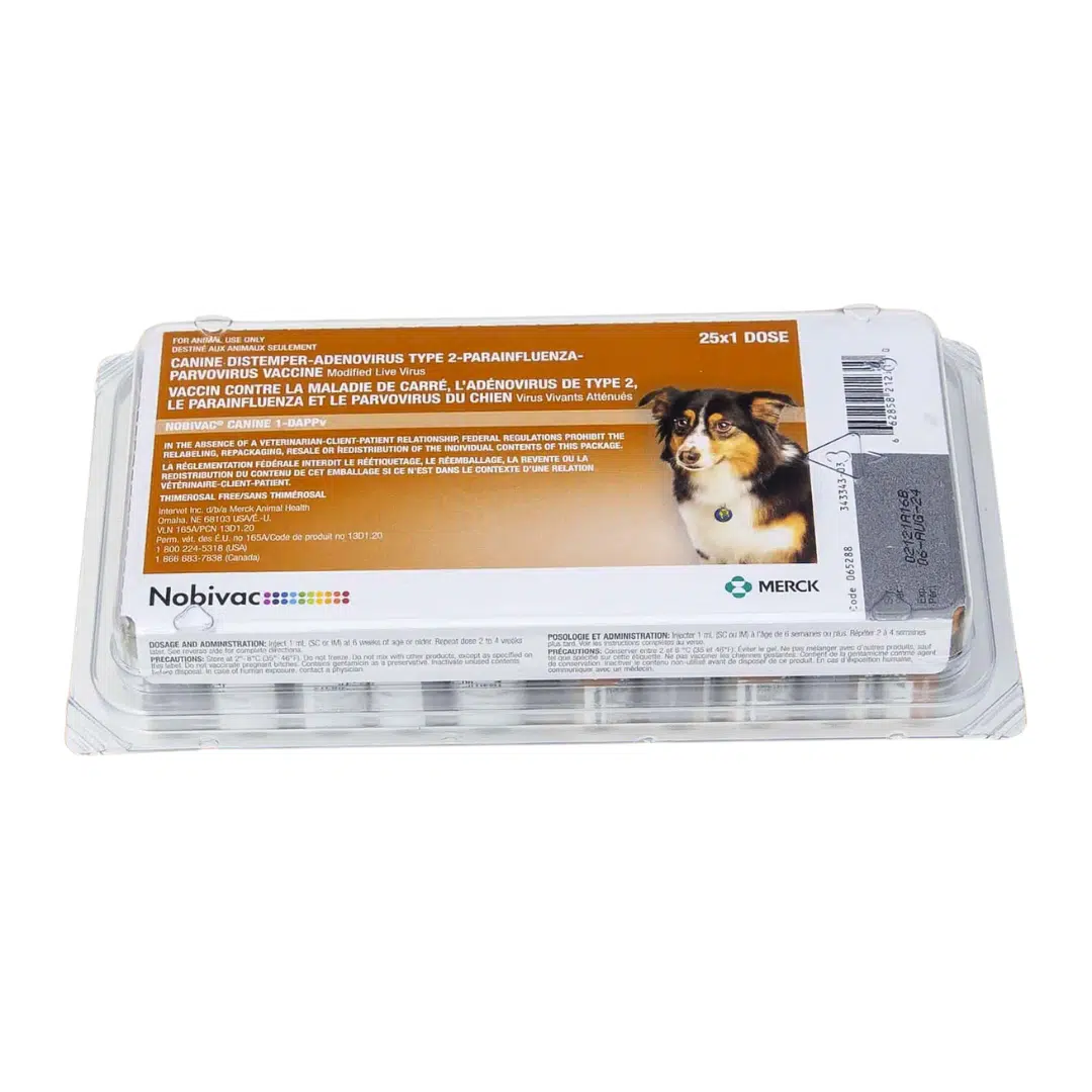 Bird in Hand Nobivac 5-Way Vaccine Shots with Syringes