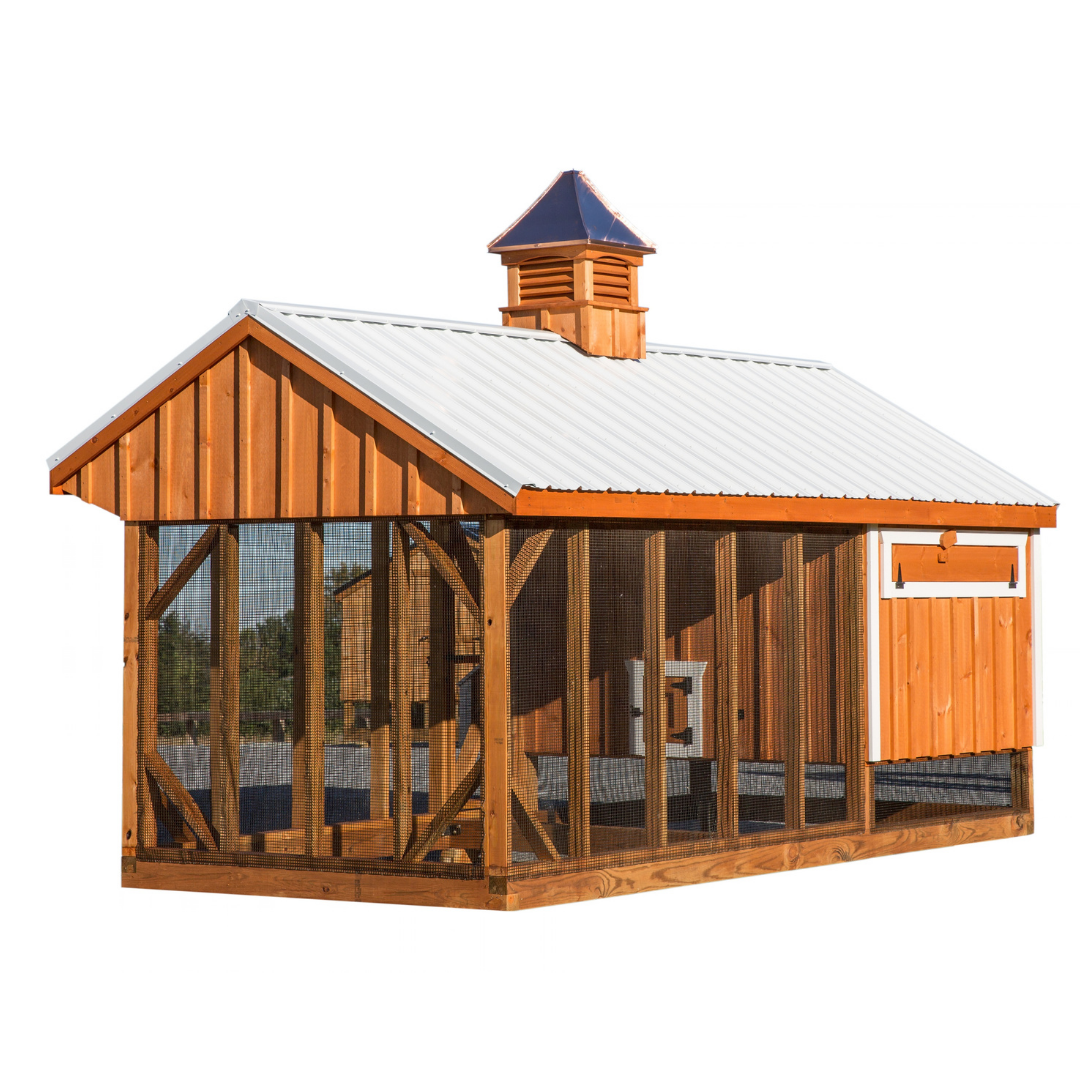 Bird In Hand 7×16 Quaker Combination Chicken Coop