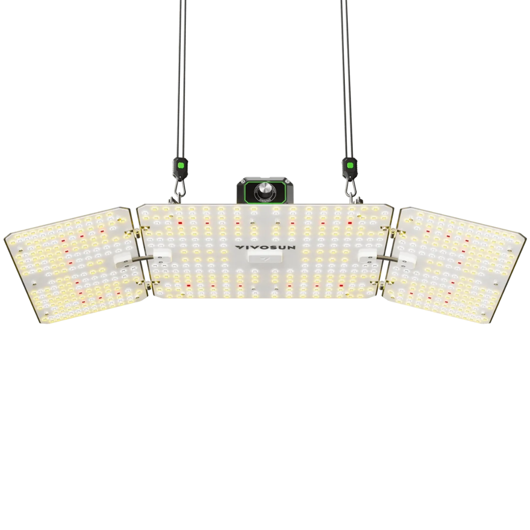 Vivosun LumaLight 200W LED Grow Light, Full Spectrum Plant Light, Smart Dimmable & High PPFD for Indoor Plants Seedling Vegetables Bloom
