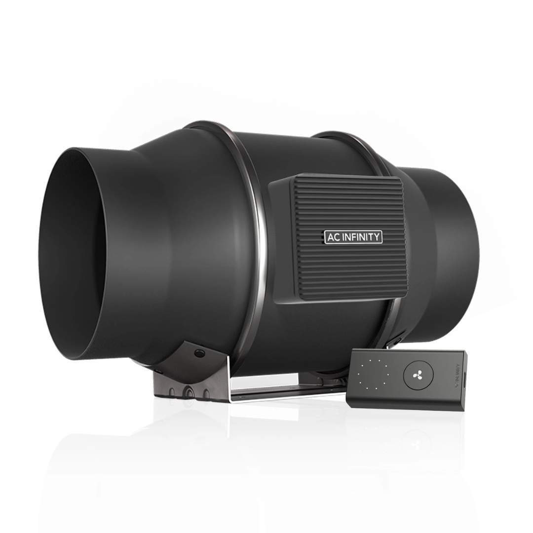 AC Infinity CLOUDLINE S6, Quiet Inline Fan 6" with Speed Controller