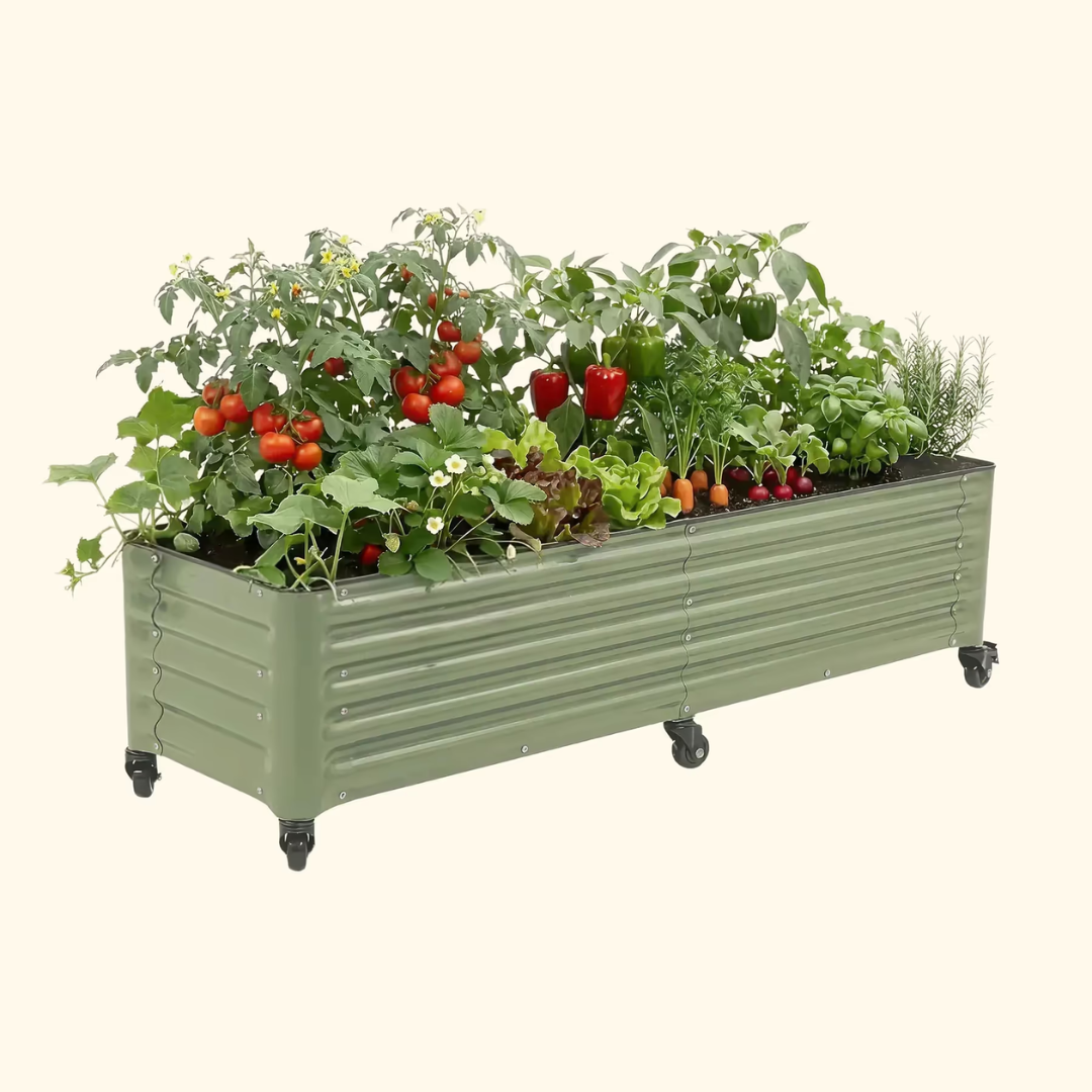 Vego Classic Rolling Garden Bed - 1.75' x 6'